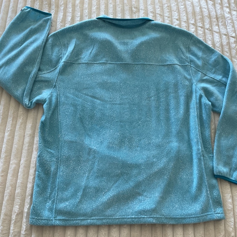 Chubbies Men's Aqua Speckled Fleece 1/4 Zip Pullover XX Large - Picture 3 of 8
